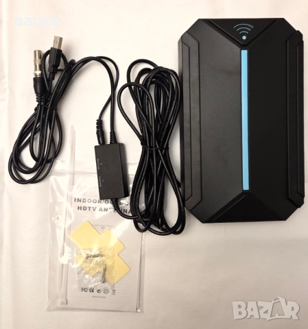 Цифрова активна ТВ Антена 28 db, снимка 4 - Приемници и антени - 52529834