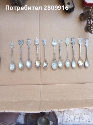 Колекционерски лъжички 12бр, снимка 4 - Колекции - 42574376