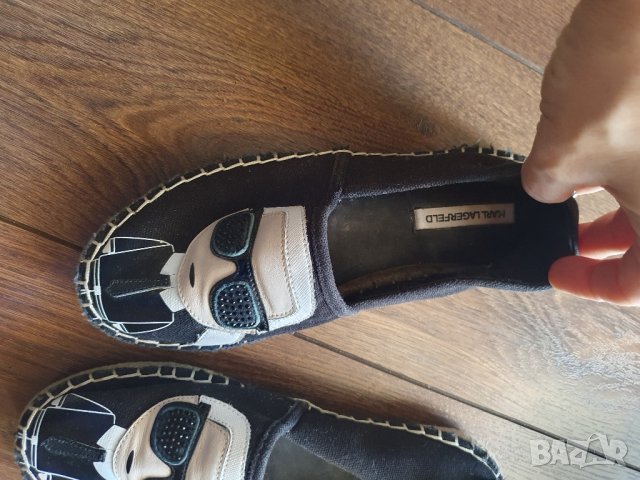 Karl Lagerfeld N36 еспадрили, снимка 7 - Дамски ежедневни обувки - 44143064