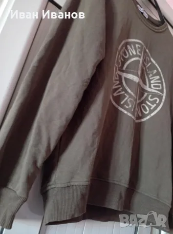Оригинална фланела Stone Island, снимка 5 - Блузи - 48343474