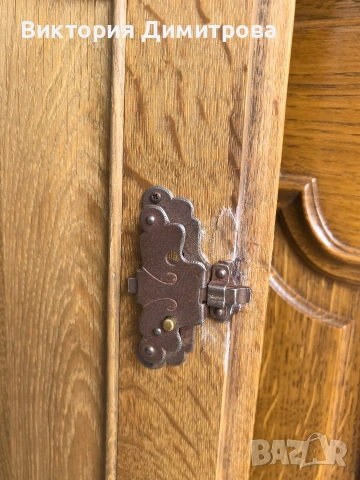 Ъглова витрина Антик , снимка 12 - Секции и витрини - 53611794