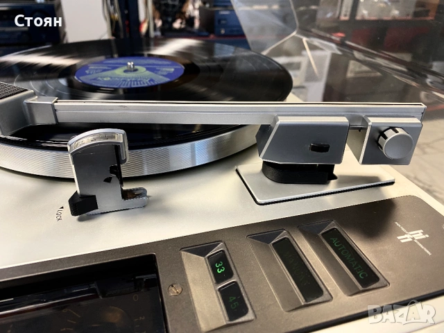 Vintage Топ Грамофон Philips, снимка 11 - Грамофони - 53800524