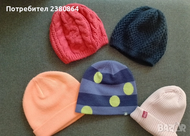 Нови шапчици за момиченца , снимка 4 - Шапки, шалове и ръкавици - 51521962