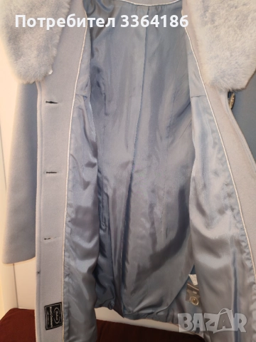 Ново, без етикет, Палто вълна и кашмир, снимка 7 - Палта, манта - 52674515