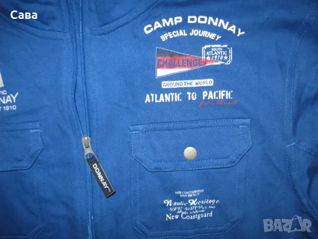 Горнище DONNAY  мъжко,Л, снимка 4 - Спортни дрехи, екипи - 48475849