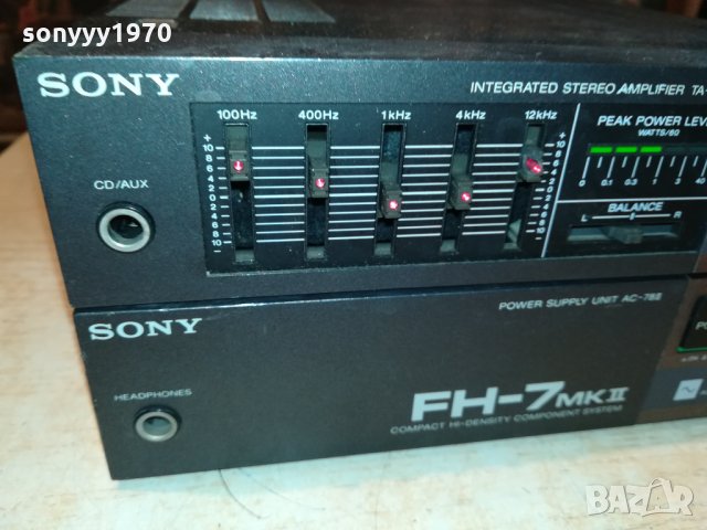 sony fh-7 mk ll power & ampli made in japan 0509211238, снимка 3 - Ресийвъри, усилватели, смесителни пултове - 34030478