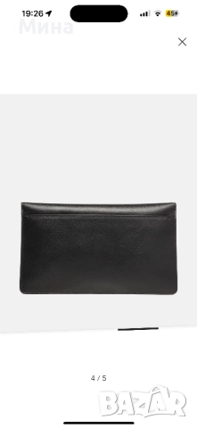 Черна чанта тип клъч DKNY, снимка 4 - Чанти - 51596463