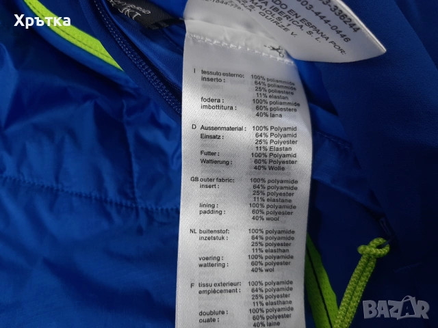 Salewa Ortles Hybrid - Оригинално мъжко яке с вълна р-р 50 / M-L, снимка 13 - Якета - 53297181