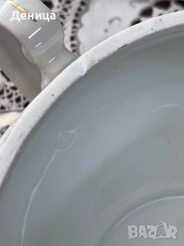 Горски слез и Изида Бароков супник  Интересното при него е, че е с капак без декорация, но така съм , снимка 6 - Прибори за хранене, готвене и сервиране - 50762743