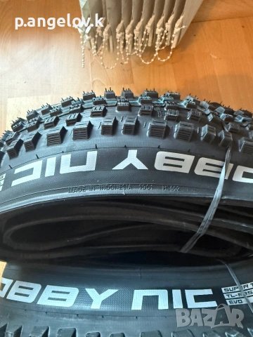 Schwalbe Nobby Nic Evo Super Trail 29x2.60, снимка 4 - Части за велосипеди - 53098543