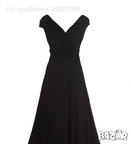 Дамска черна рокля Н&М , снимка 1 - Рокли - 41339577