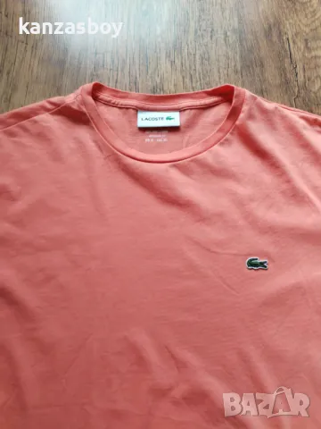 lacoste - страхотна мъжка тениска КАТО НОВА ХЛ 1, снимка 3 - Тениски - 50011963