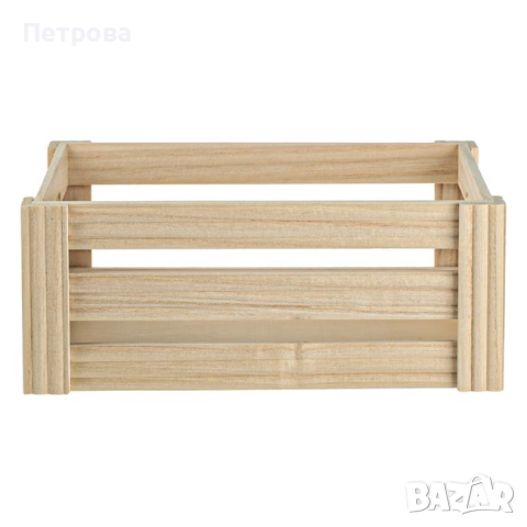 Дървена щайга-30x20x12 см./декоративна дървена щайга, снимка 2 - Декорация за дома - 44585660