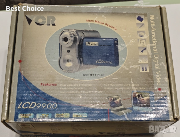 Цифрова видеокамера VOR Multi Media Systems LCD9900. 
