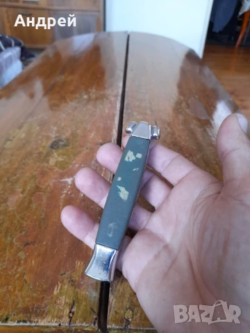 Стар автоматичен нож #3, снимка 4 - Други ценни предмети - 51083813