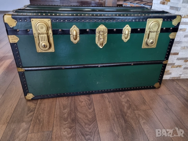 Стар сандък/ракла/скрин/куфар два броя, снимка 11 - Антикварни и старинни предмети - 51078388