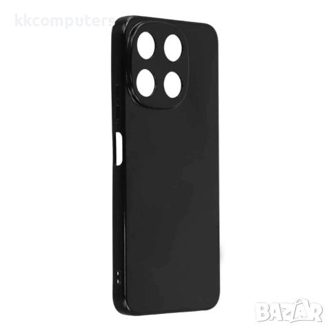 Калъф с протектор за Blackview Color 6– мек TPU удароустойчив калъф, прозрачен или черен, снимка 4 - Резервни части за телефони - 52477640