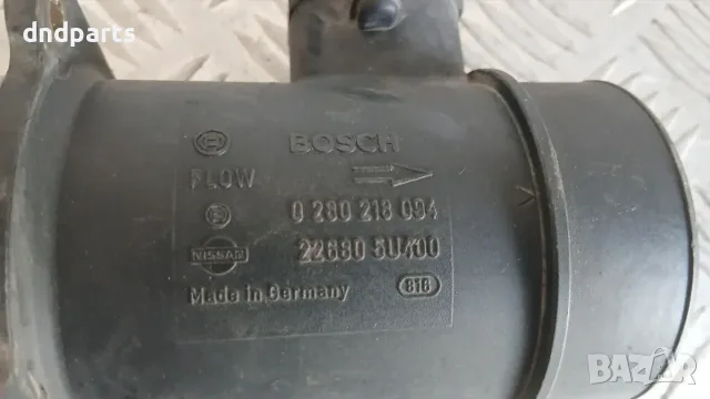 Дебитомер Nissan Almera Tino 1.8 2000 0280218094 226805U400 Almera Tino (2000-2006), снимка 2 - Части - 55965102