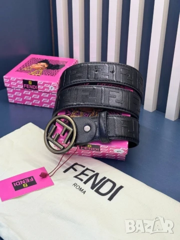 колани от естествена кожа в кутия fendi ysl saint laurent , снимка 4 - Колани - 50751355