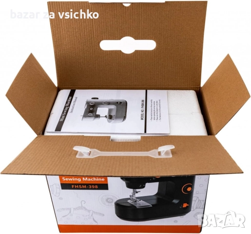 QVC Немска Мини шевна машина, компактна и удобна за домашна употреба, снимка 1