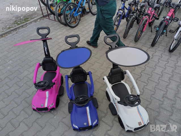 MONI Кола за бутане с дръжка Victory 2в1, снимка 5 - Коли, камиони, мотори, писти - 53564924