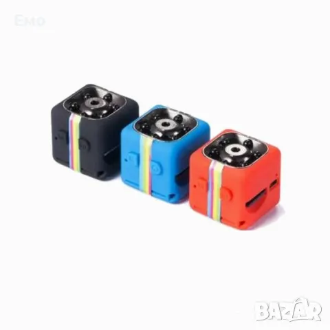 Удароустойчива мини екшън камера с HD резолюция и сензор за движение, снимка 16 - Чанти, стативи, аксесоари - 47720367