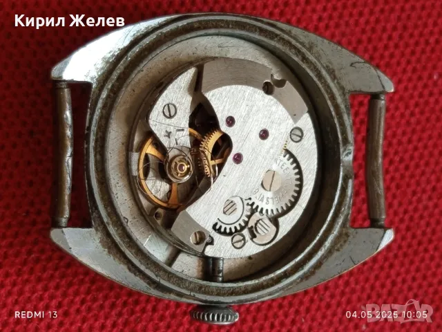 Стар механичен часовник мъжки ЗАРЯ СССР 17 камъка за ремонт части КОЛЕКЦИЯ 48071, снимка 7 - Антикварни и старинни предмети - 50149127