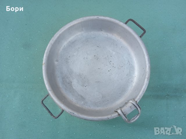 Стара алуминиев купа/канче БДС, снимка 4 - Аксесоари за кухня - 35760055