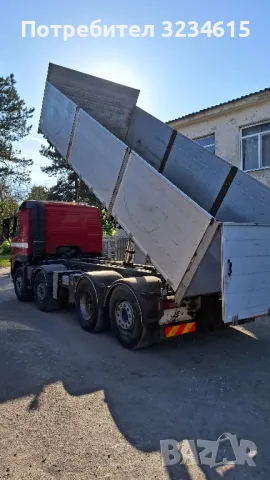 Самосвал 4оси +кран , снимка 11 - Камиони - 50381824