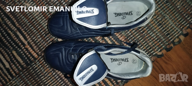 Като нови стоножки Spalding 42 номер. Обути с два пъти., снимка 3 - Футбол - 52055111