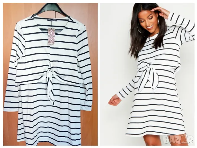 Бяла рокля Boohoo , снимка 1