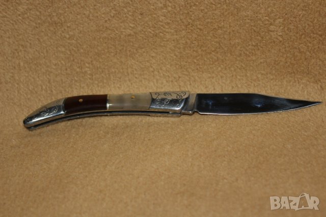 ловджииски сгъваем нож, снимка 4 - Ножове - 42642963