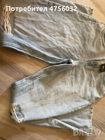 Дамски широки дънки., снимка 4 - Дънки - 53723772