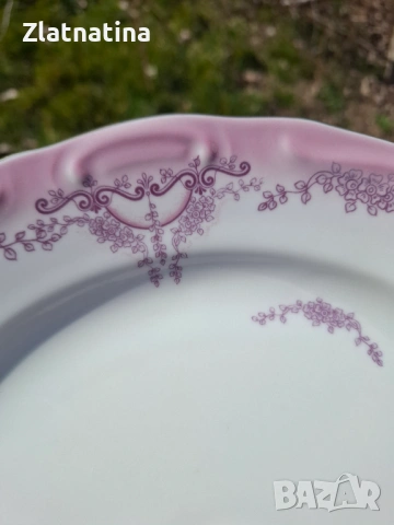 Розово-Лилава Изида, снимка 5 - Чинии - 53745948