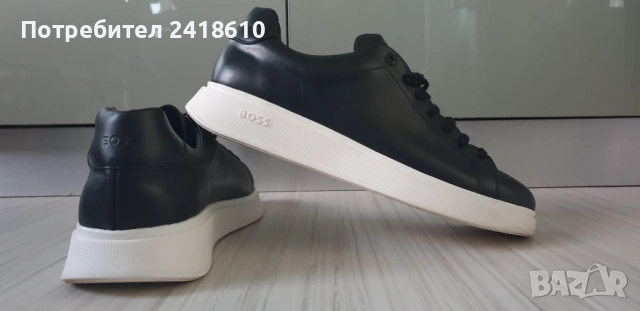 Hugo Boss Leather Mens Size 45/29см ОРИГИНАЛ! Мъжки спортно - елегантни обувки естествена кожа!