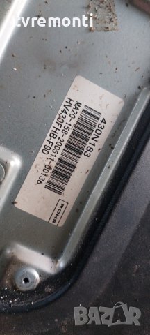 LED подсветка за дисплей HV430FHB-F90 за телевизор VOX модел LED 43ADS316B2