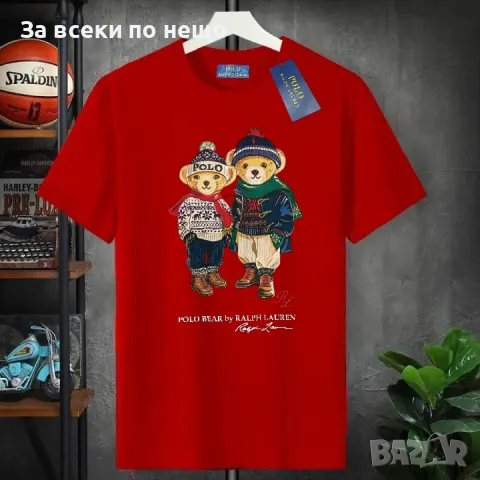 Унисекс Коледни тениски👚👕Мъжка тениска👕Дамска тениска Polo Ralph Lauren👚Код LFS225, снимка 2 - Тениски - 48255847