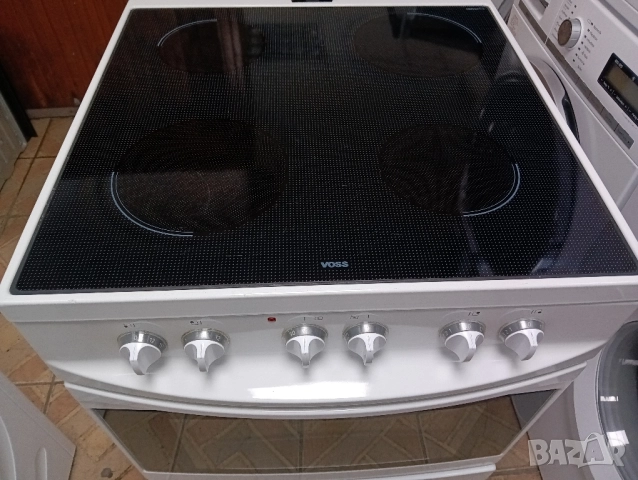 Свободно стояща печка с керамичен плот Voss с две години гаранция!, снимка 10 - Печки, фурни - 52082687