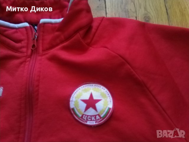 Горнище ЦСКА Ереа размер 170см ХЛ юноши 13-15 г., снимка 3 - Футбол - 39160769