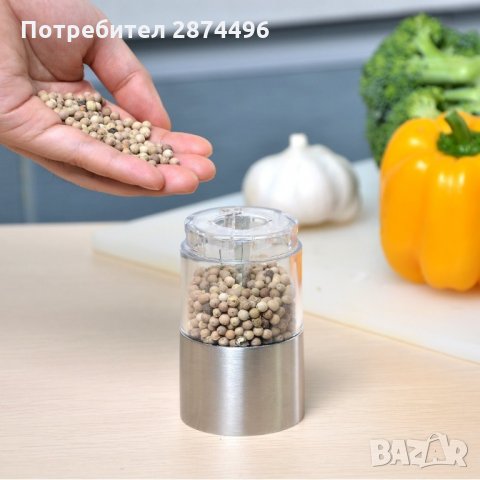 1388 Електрическа мелничка за сол и пипер с керамична глава, снимка 4 - Други стоки за дома - 34639712