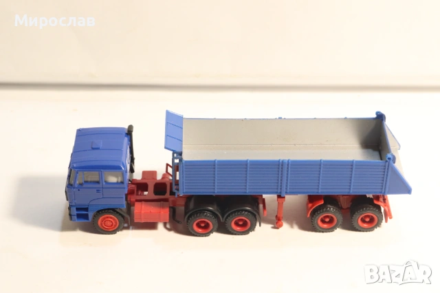 HERPA H0 1/87 DAF 3300 KАМИОН САМОСВАЛ ГОНДОЛА МОДЕЛ, снимка 3 - Колекции - 53732819
