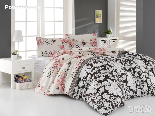 ЛИКВИДАЦИЯ!!! Ранфорс спален комплект висок клас с подарък !, снимка 14 - Спално бельо - 50818385