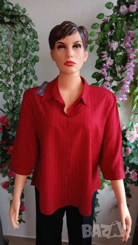 Дамски макси стилни ризи с дълъг ръкав., снимка 6 - Ризи - 51896932