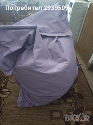 Голям пуф/барбарон , снимка 2 - Столове - 52493148