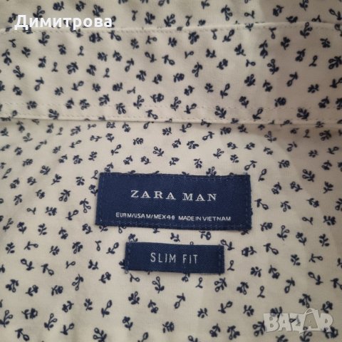 Мъжка риза Zara, снимка 3 - Ризи - 34329706
