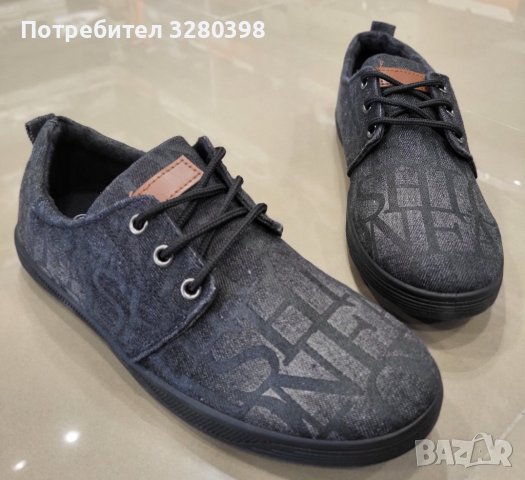 Модни мъжки обувки от текстил, снимка 4 - Ежедневни обувки - 44195633
