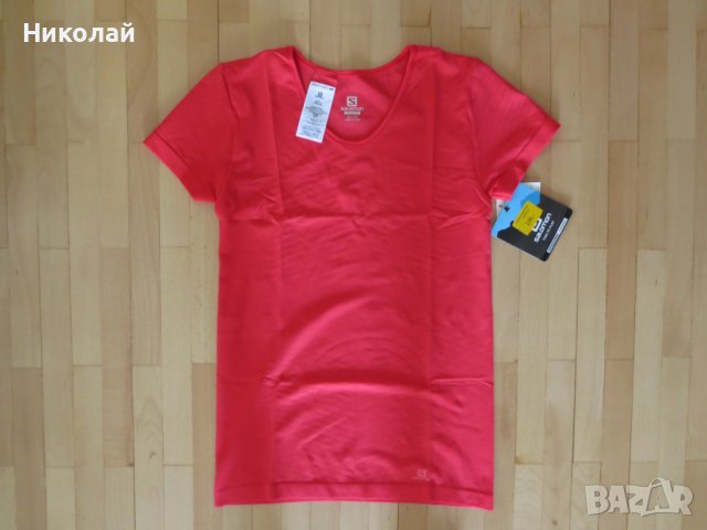 Salomon Elevate MoveOn SS Tee W тениска, снимка 2 - Тениски - 41829863