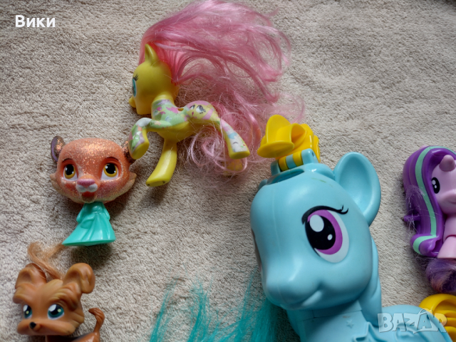 Страхотен  оригинален лот Пони , снимка 4 - Кукли - 36200716