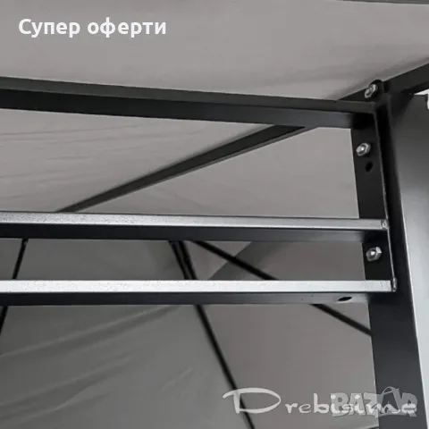 Шатра MUHLER  – Просторна, стабилна и стилна защита за вашето открито пространство, снимка 4 - Градински мебели, декорация  - 49868466