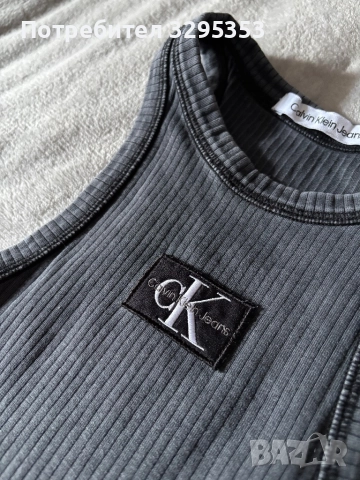Calvin Klein Jeans – дамски потник Размер: XS, снимка 6 - Потници - 51779815